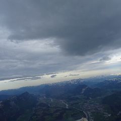 Flugwegposition um 15:16:55: Aufgenommen in der Nähe von Gemeinde Klösterle, Österreich in 4669 Meter
